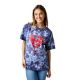 Picture of DC Comics Superman Logo Crystal Washed Juniors's Tee